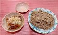 人生初かもしれない十割蕎麦。