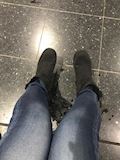 雨の靴