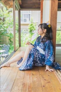 のん・浴衣おしまい