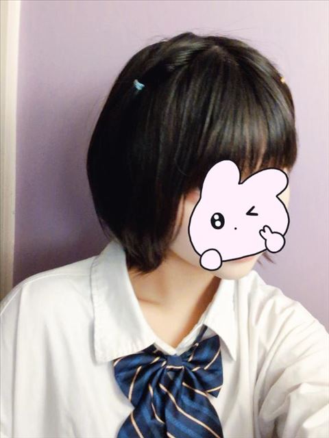 今日は結んでる