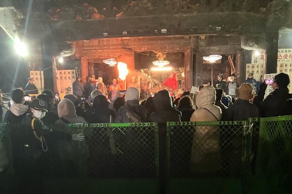 加須・不動尊 節分のパワーお裾分け?