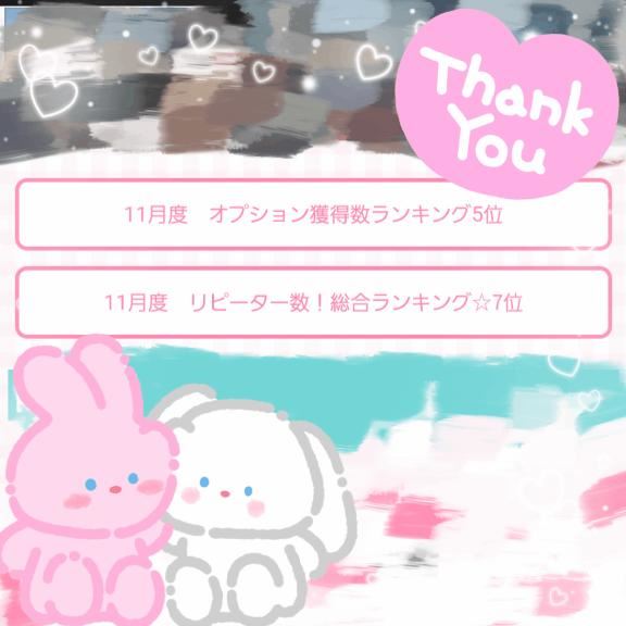ランキング感謝の舞??