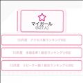 10月ランキング&マイガール500人！