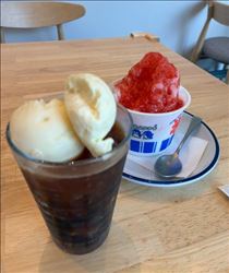 つかさ・【夏の思い出がひとつ増えました? 甥っ子とかき氷デート?】