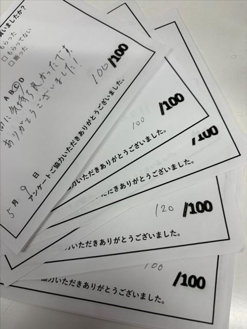 全部満点でした??
