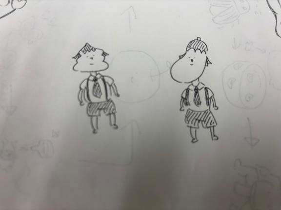 ナス、描きやすいよ。