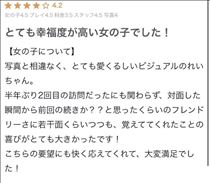 れい・クチコミありがとうにゃ！