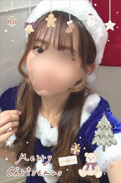 青いサンタさん