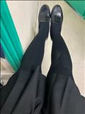 本日はタイツ