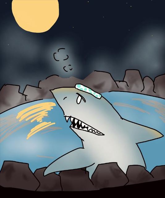 温泉シャークを観て