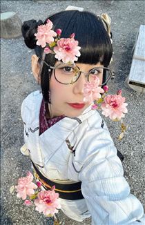 にとり・着物美人ですわの！