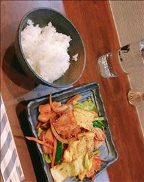 豚キムチ?