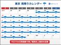 雨降りカレンダー