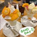 今日はパフェ活