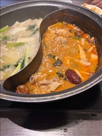 るい・しゃぶ葉の火鍋、なかなか素晴らしい