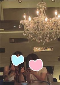 るい・ななこちゃんとご飯に行ったよ