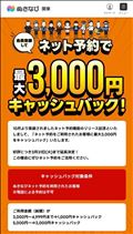 キャッシュバック3月末まで