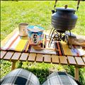 設営後の楽しみは‪(*´﹀`*)‬