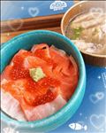 海鮮丼😋