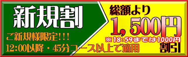 新規割りNEW